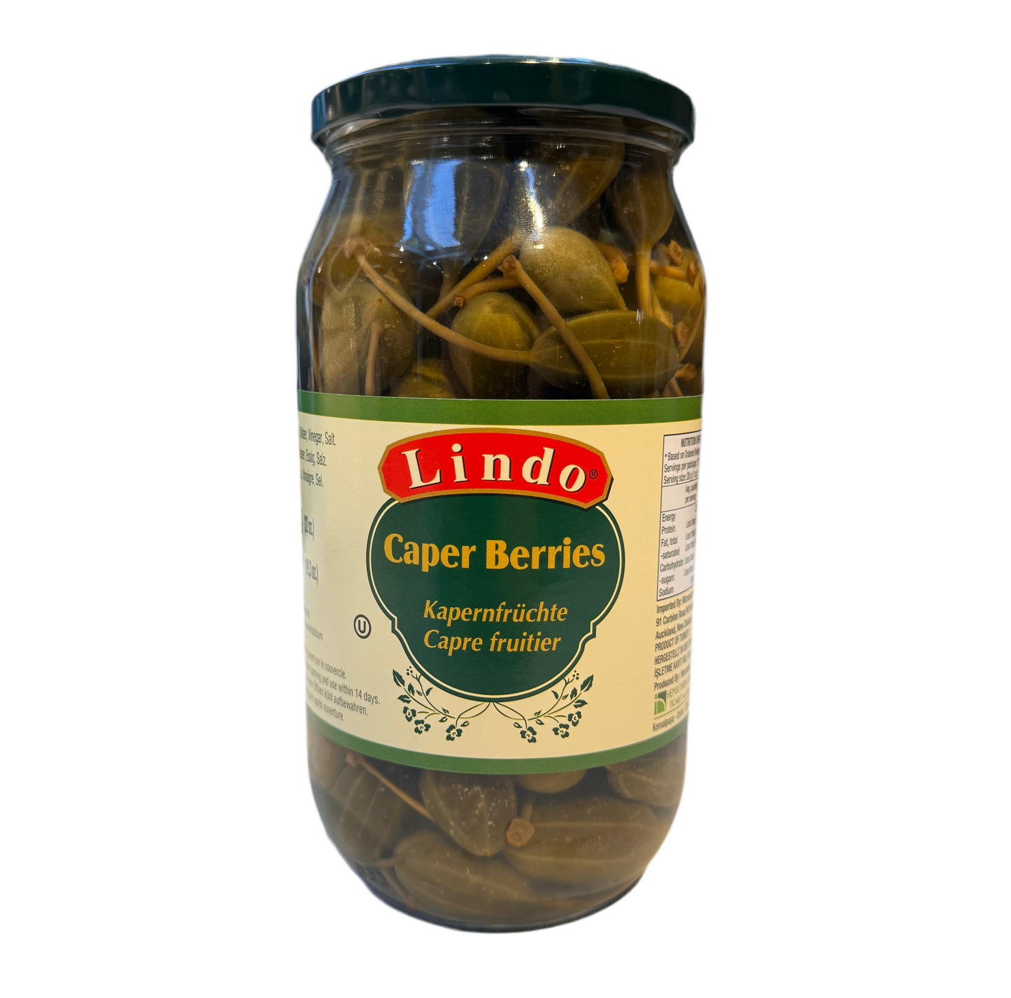 LINDO CAPER BERRIES 910G