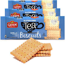 GEFEN TEA BISCUITS *GF* VANILLA KLP 119g