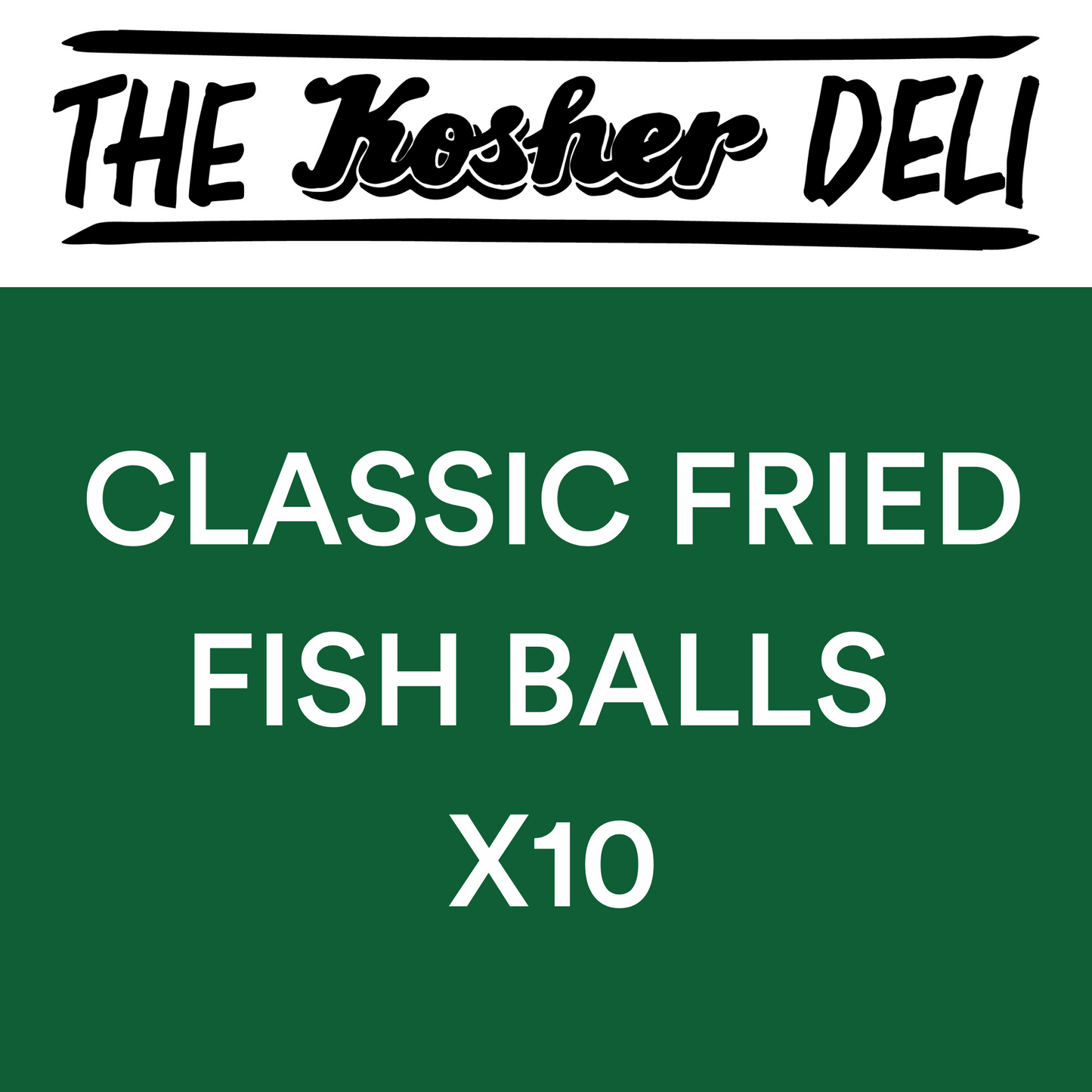 CLASSIC FRIED FISH BALLS 10