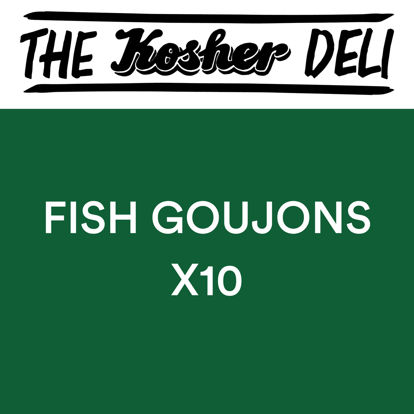 FISH GOUJONS X10