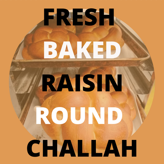 Challah FRESH Round Raisin