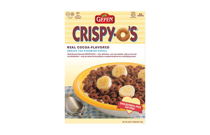 GEFEN CRISPY O'S CEREAL COCOA KLP 187G