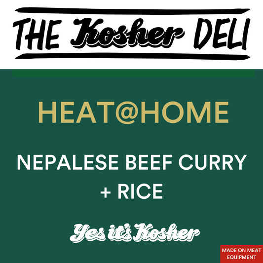 Nepalese beef curry + rice - MADE ON MEAT EQUIP