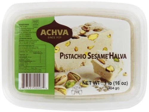 ACHVA PISTACHIO HALVA 454g