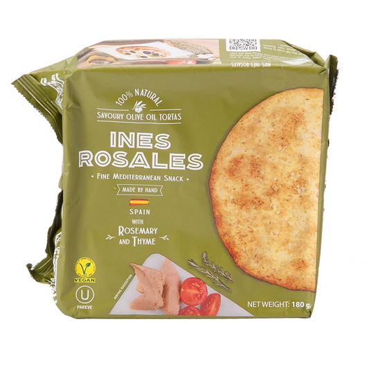 Ines Rosales Rosemary & thyme tortas 180g